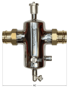 AIR125P Air Separator With Dirt Magnet