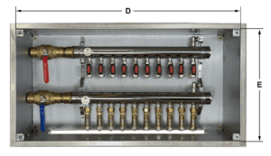 Ground Recessed Manifold Vaults for XFM Series Manifolds